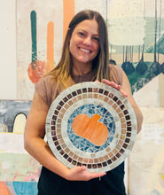 2026 OCTOBER -  Fall Mosaic Tray or Lazy Susan Workshop